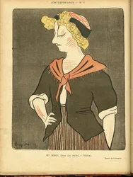 Illustration of Leonetto Cappiello in Le Rire