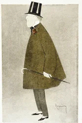 Jacques Doucet (1853-1929), French fashion designer, known for his elegant dresses, made with flimsy translucent materials in superimposing pastel colours.
