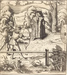 The Young White King at the Butts