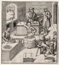 Young Maximilian in the Mint