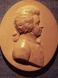 Portrait Medallion of Wolfgang Amadeus Mozart
