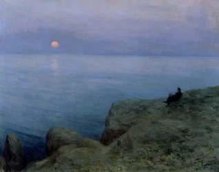 Alexander Pushkin at the Seashore, 1896