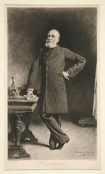 Portrait of Pierre Puvis de Chavannes