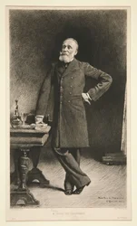 Portrait of Pierre Puvis de Chavannes