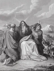 The Holding Up of the Hands of Moses, Exodus, Ch 17, v 12