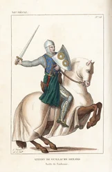 Aimery de Guillaume Berard, French Knight, Condottiere and Commander of the Florentine Army at the Battle of Campaldino