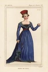 Marie de Fayel, Countess of Dammartin, Wife of Renaud de Nanteuil, Seigneur d