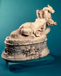 Galatea riding a dolphin, c.1880