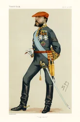 Don Carlos, Duke of Madrid - Portrait Standing