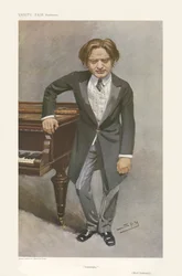 Mark Hambourg - Portrait Standing