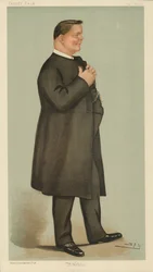 James Edward Cowell Weldon, The Bishop-Designate of Calcutta, Vanity Fair cartoon