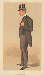 Lord Stanley MP, Westhoughton, 29 March 1894, Vanity Fair Cartoon