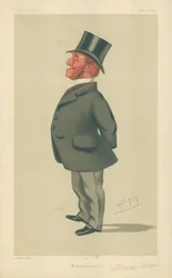 Mr Charles Watkin Williams-Wynn, Montgomeryshire, 28 June 1879, Vanity Fair cartoon