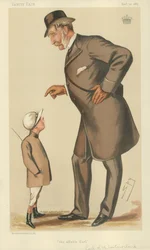The Earl of Westmoreland, The affable Earl, 10 November 1883, Vanity Fair cartoon