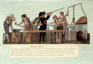 French Revolution of 1789: manufacture of rifles