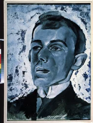 Portrait of the Poet Ossip Mandelstam (1891-1938)