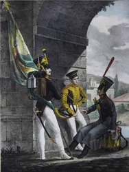 Podpraporshchik, Drummer and Hornist of the Finliandsky Guard Regiment