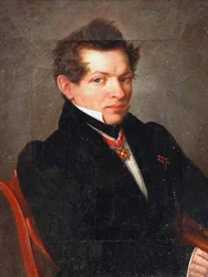 Portrait of the mathematician Nikolai Lobachevsky 1792-1856, 1839