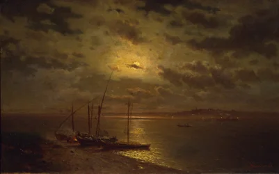 Moonlit Night, 1870s