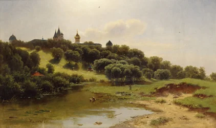 The Savvino-Storozhevsky Monastery near Zvenigorod, 1860