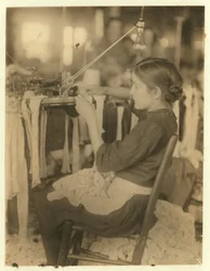 Cherokee Hosiery Mill, Rome, Georgia employing turners and loopers aged 8 and 9, 1913