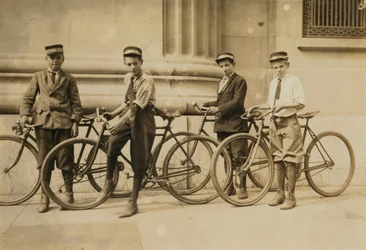 Group of Western Union Messengers in Norfolk, Virginia