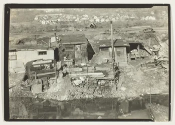Living Quarters of Unemployed in Patterson, New Jersey