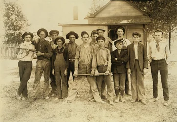 The Ball Team Composed Mostly of Glassworkers, Indiana