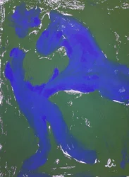 Abstract Blue Dance