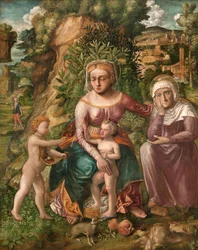 Madonna and Child with Saint Anne