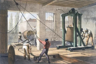 Telegraph Wire at the Greenwich Works