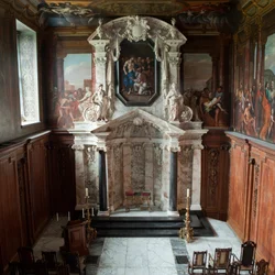Interior of the Chapel, Chatsworth House, Derbyshire