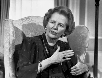 Margaret Thatcher, British politician