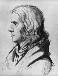 Portrait of Adelbert von Chamisso (1781-1838), German poet, writer, and botanist