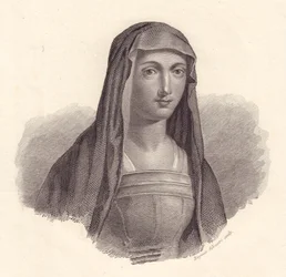 Portrait of Italian sculptor Properzia de