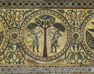 Two Hunters with Bows (detail)