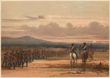 The March across the Marshy Desert