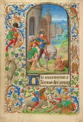 Saint Martin Dividing His Cloak