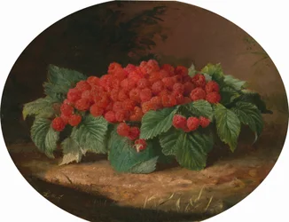 Raspberries, c.1859