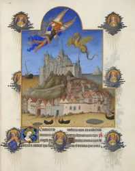 Très Riches Heures du Duc de Berry - The Mass of Saint Michael