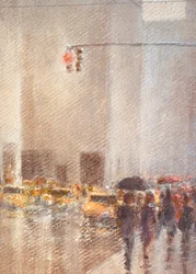 Rainy New York