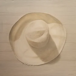 Travelling Hat on Dusty Table, 2010