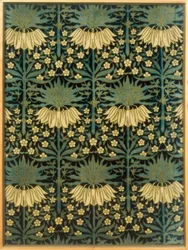 L. P. Butterfield, Textile with Floral Pattern