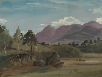 Mountain Landscape, possibly in the Lake District