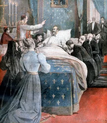 The death of the Comte de Paris, England, 1894