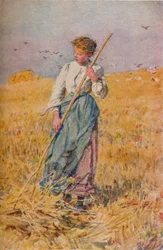 Gleaning Oats, France
