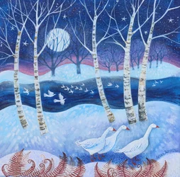 Snowy Flight