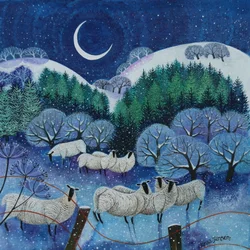 Winter Downland Sheep, 2024