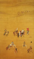 Kublai Khan Hunting, Yuan Dynasty