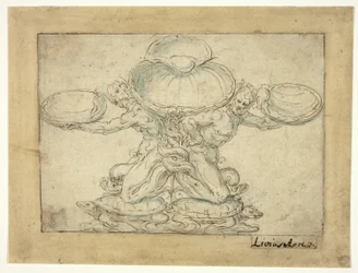Design for a Salt Cellar or a Table Fountain